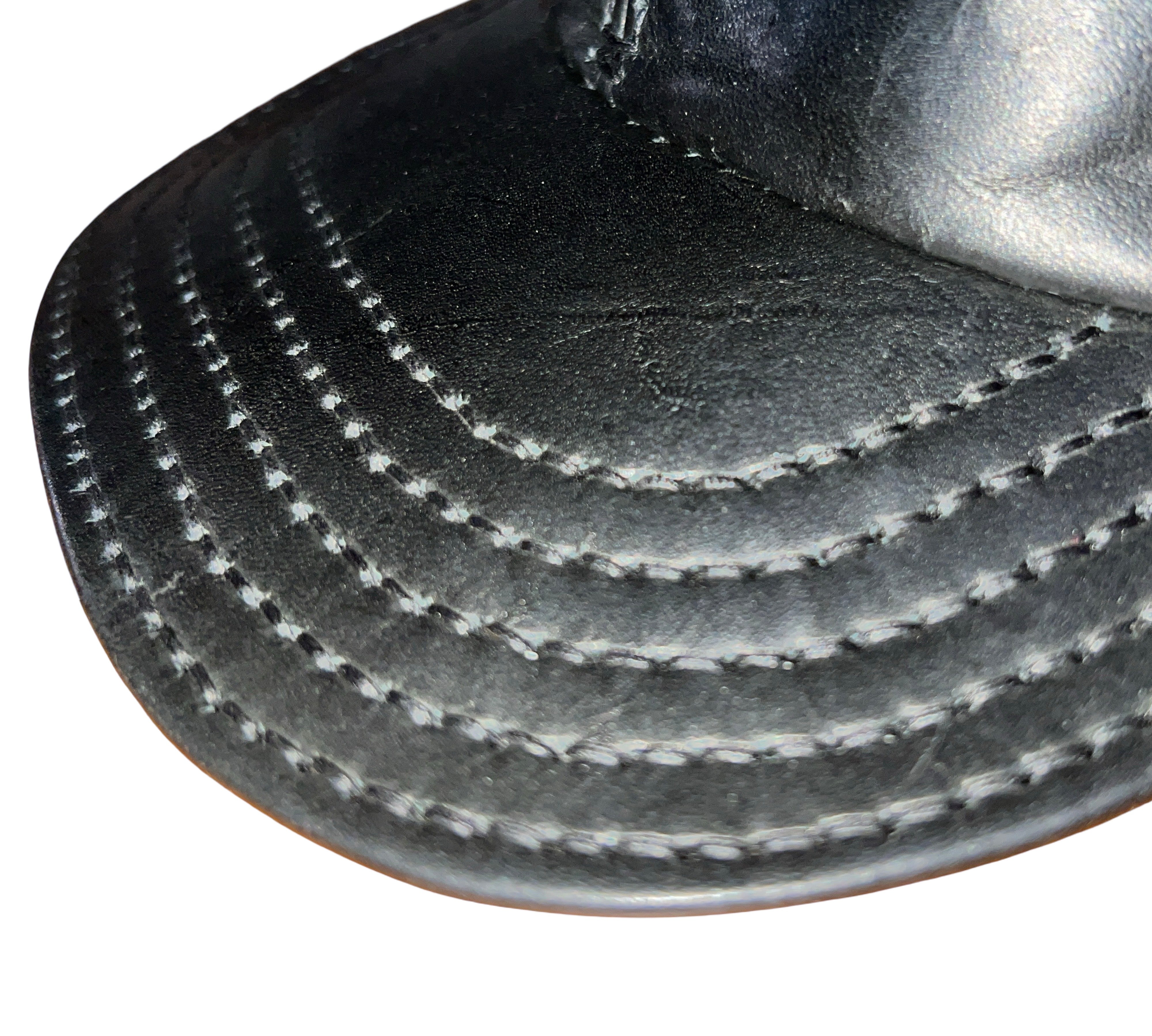 Leather Baseball Cap