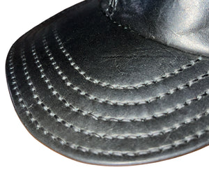Leather Baseball Cap