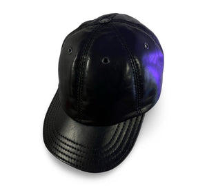 Leather Baseball Cap