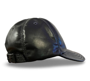 Leather Baseball Cap