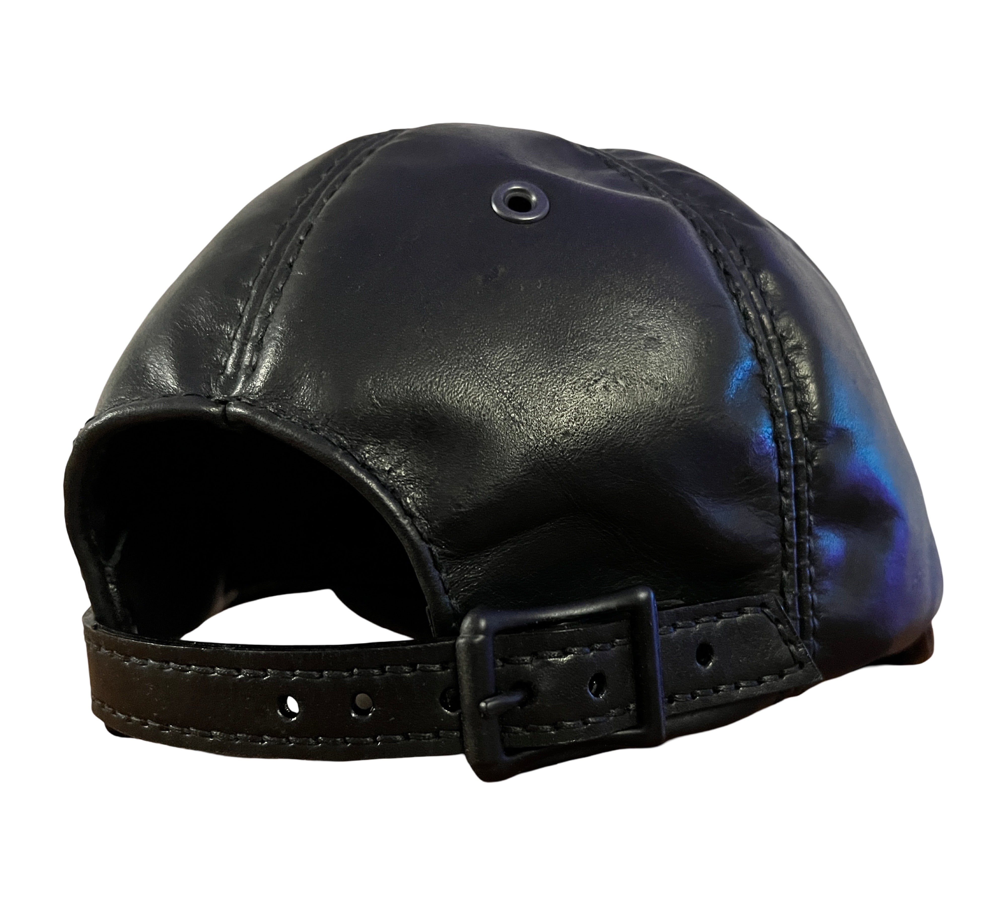 Leather Baseball Cap