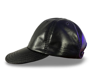Leather Baseball Cap