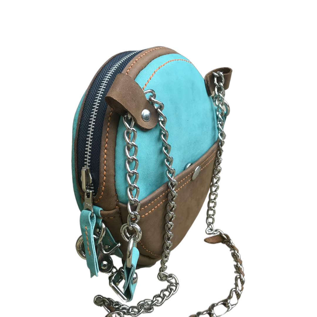 Lunar Crossbody Leather Bag