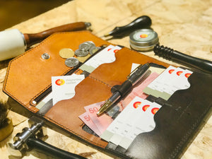 The LW15 Premium Leather Long Wallet