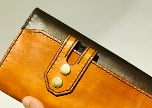 The LW15 Premium Leather Long Wallet