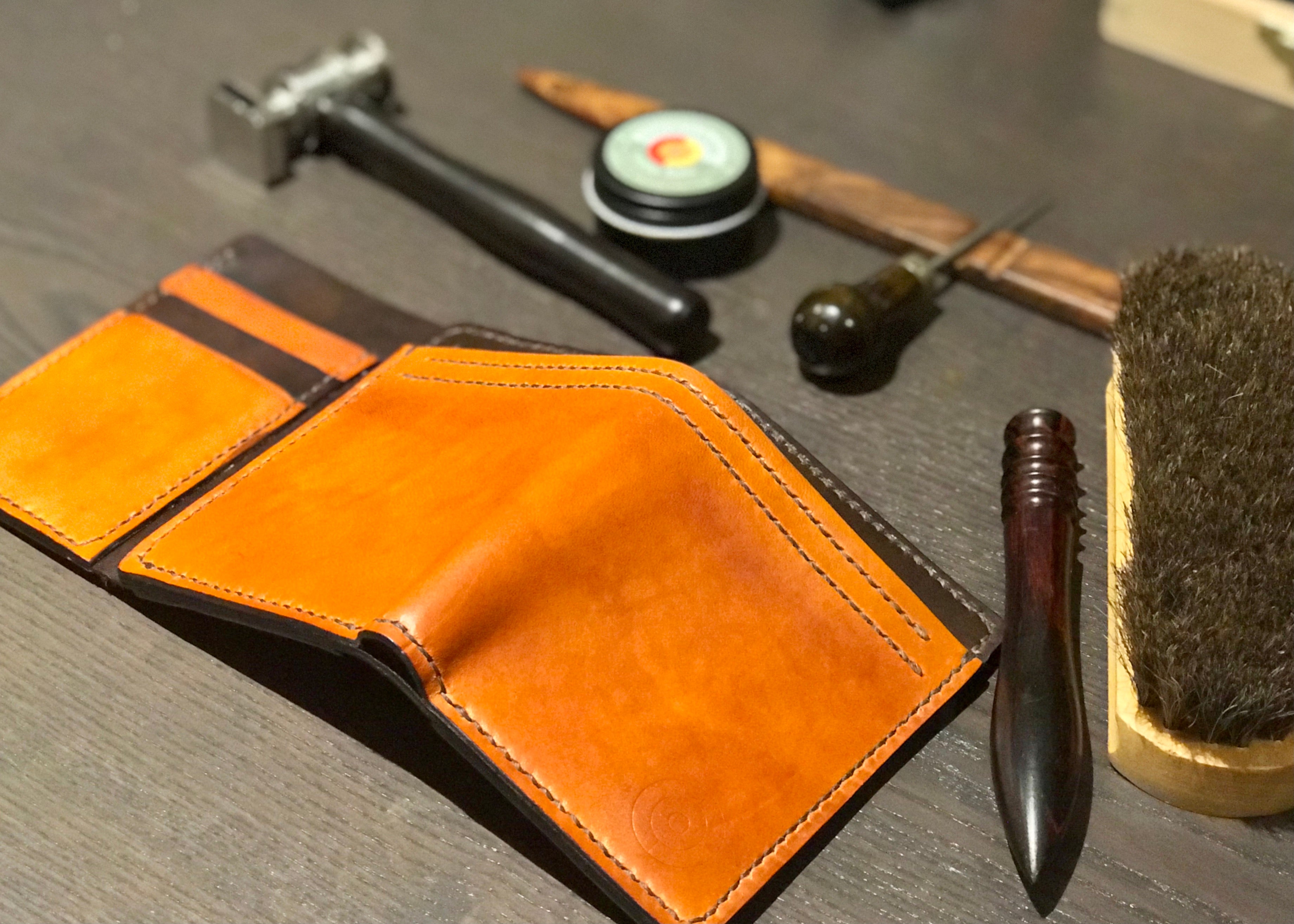 The HW13 Trifold Leather Wallet